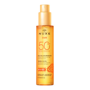 NUXE SUN Масло для загара для лица и тела SPF 50, 150 мл